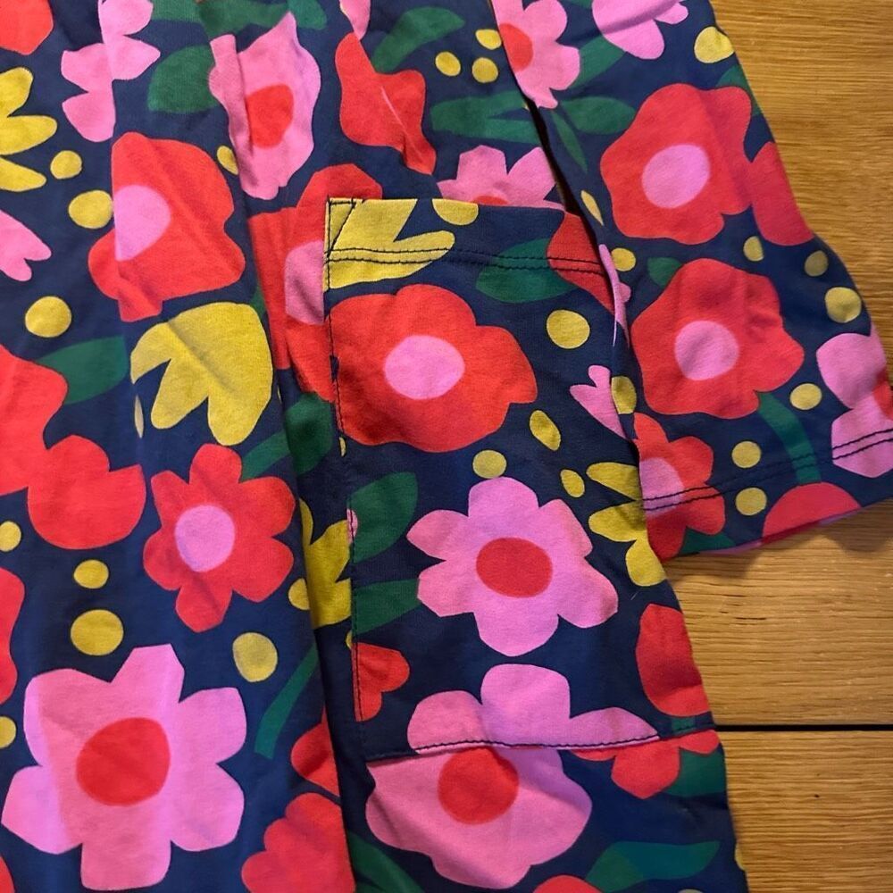 Hanna Andersson Rose Posey floral dress 12 - Picture 2 of 8